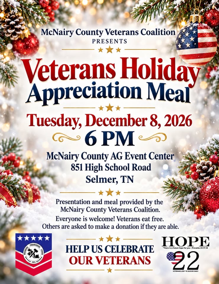 Veterans Appreciation Holiday Meal